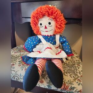 Vintage Raggedy Ann Doll